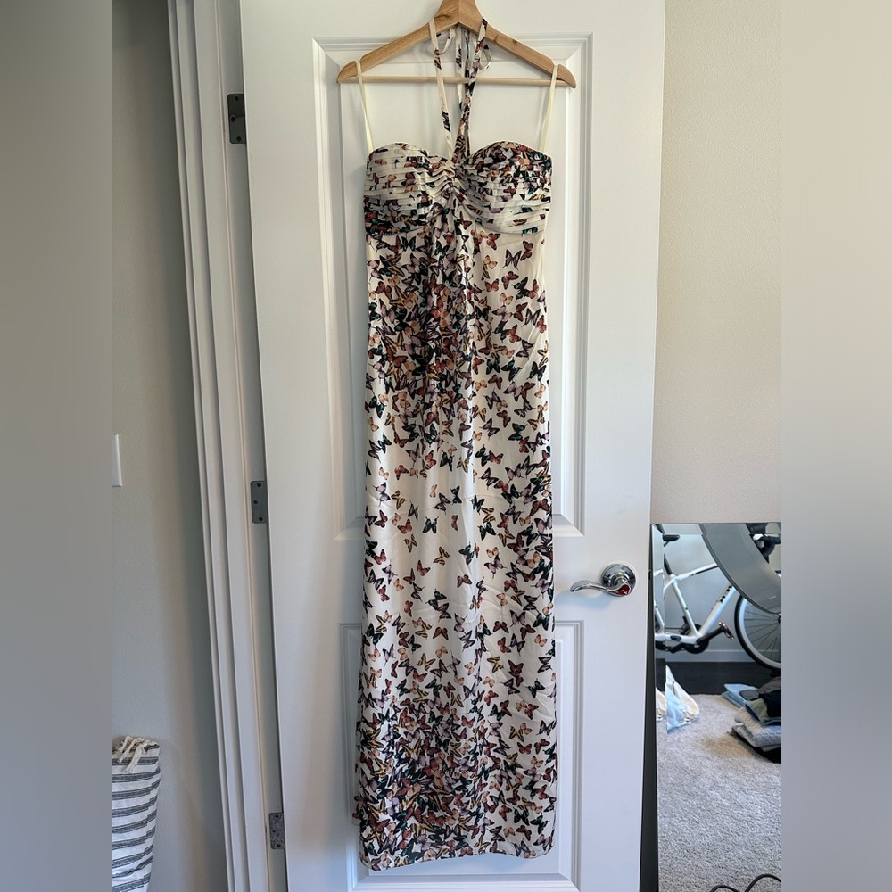 Ted Baker Cream Satin Garment